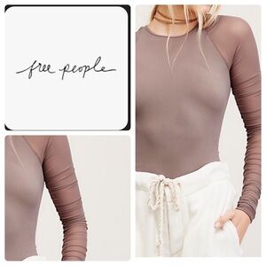 Free People | Intimately Free Scrunch Sleeve Top